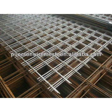 Decorative welded steel bar panels